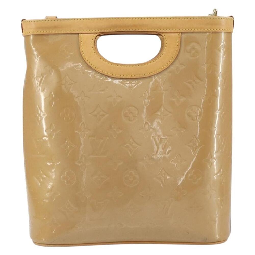 Louis Vuitton Monogram Vernis Stillwood Vertical Handbag Noisette Brown